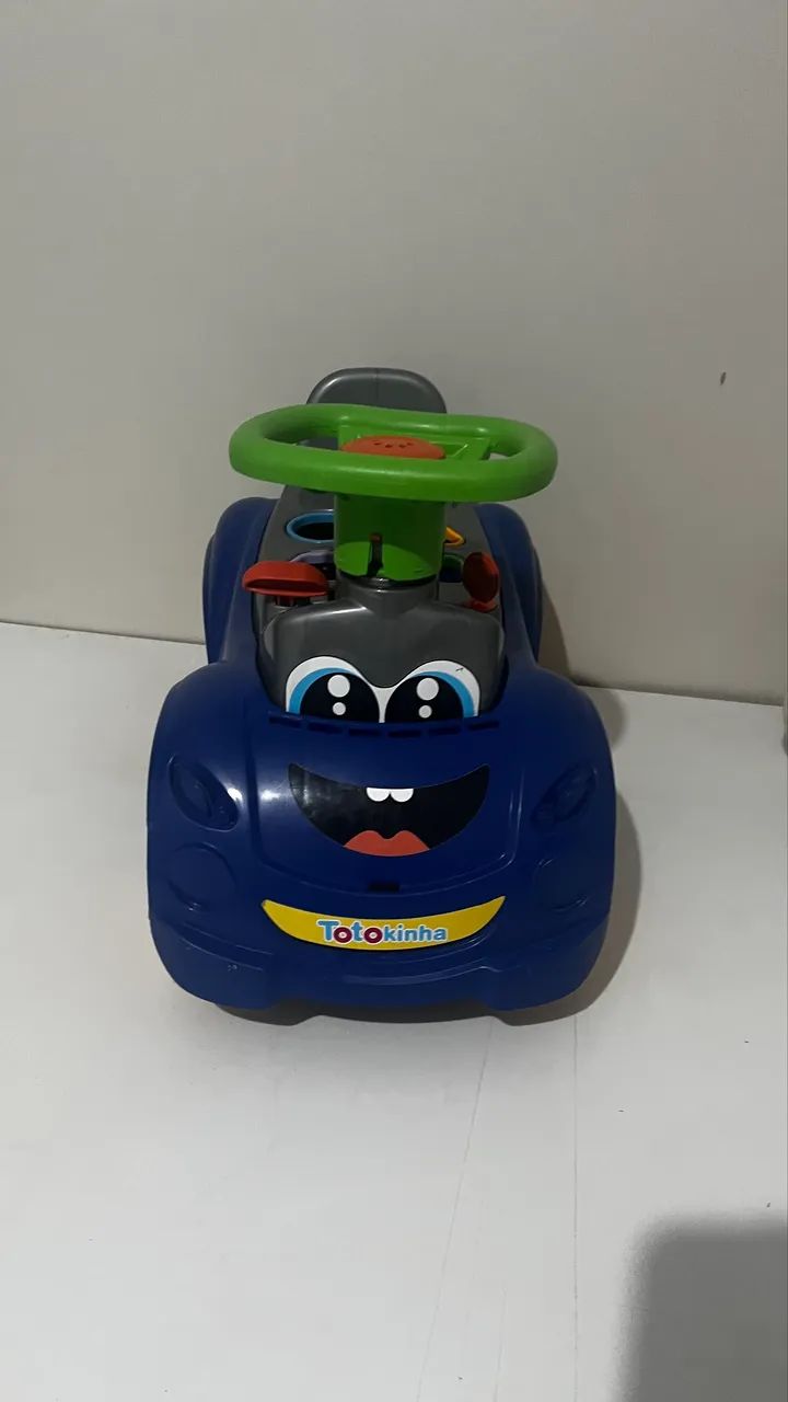 Carrinho de Passeio | Totokinha Plus - Azul e Cinza