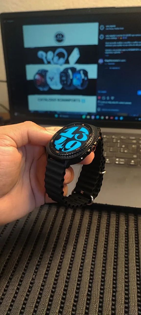 Lançamento - Smartwatch ULTRA GALAXY 2 - responde whatsapp! - Foto 3
