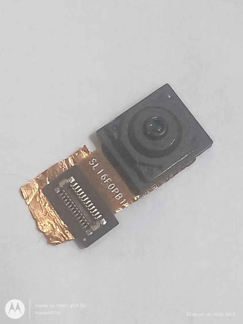 Câmera frontal moto G 34 novo