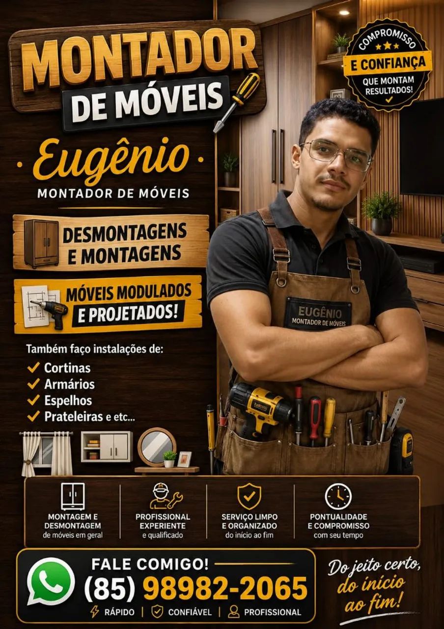 Montador de Móveis em Fortaleza 