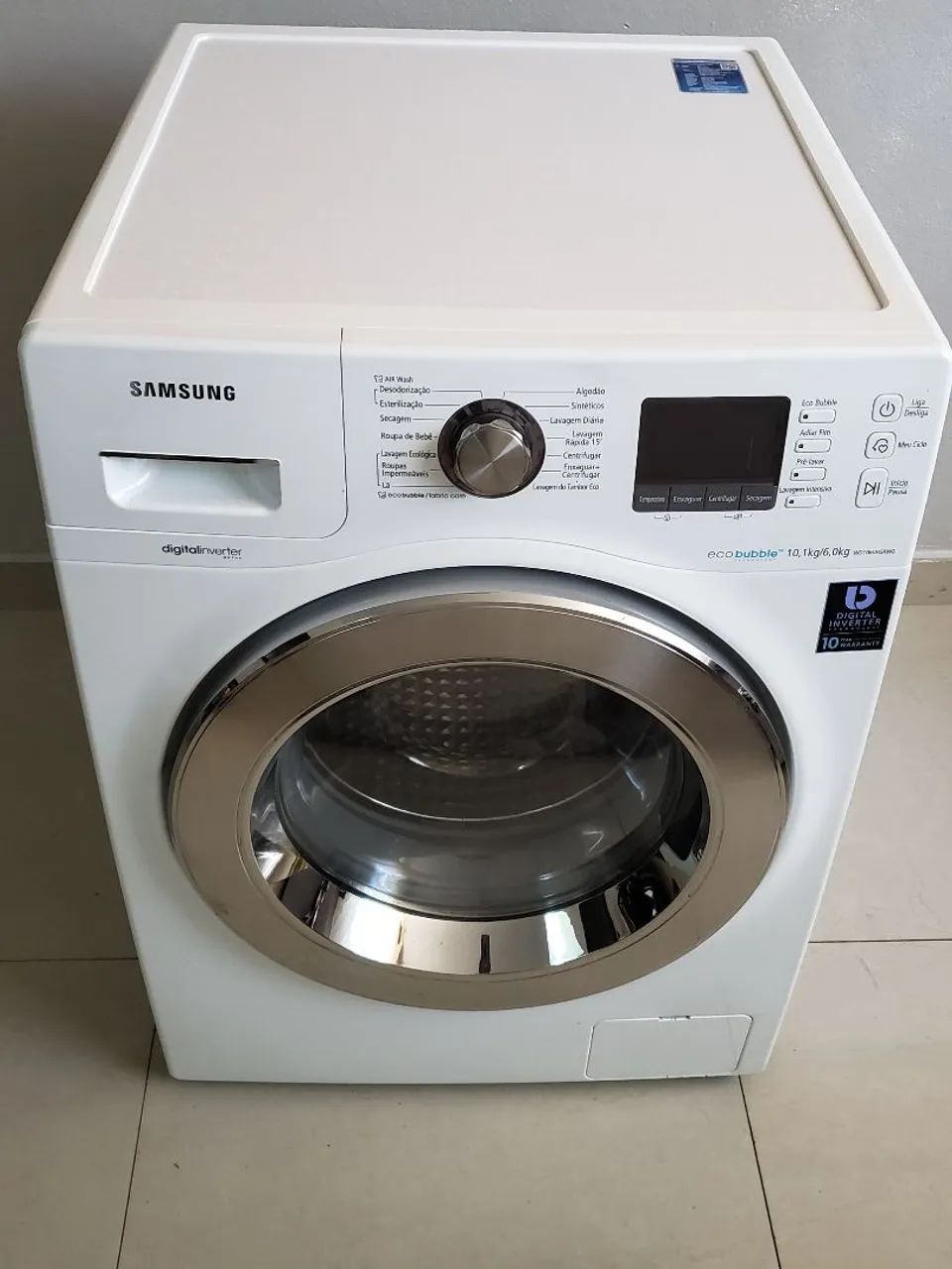 Lava e seca Samsung 10 kg