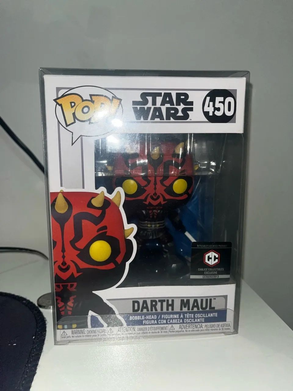 Funko pop star wars darth maul 450 com case protetora - EXCLUSIVO - Foto 3
