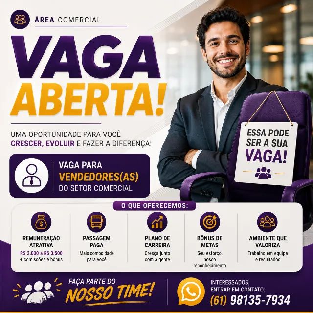 ESPECIALISTA EM ATENDIMENTO COMERCIAL
