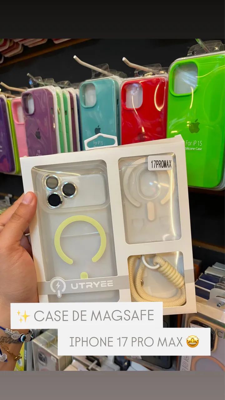 Cases De MagSafe para iPhone 17 Pro Max  - Foto 4