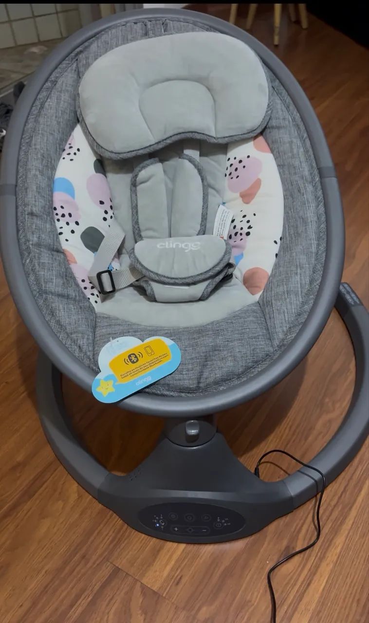 Cadeira Balanço bebê Clingo Joy Ful