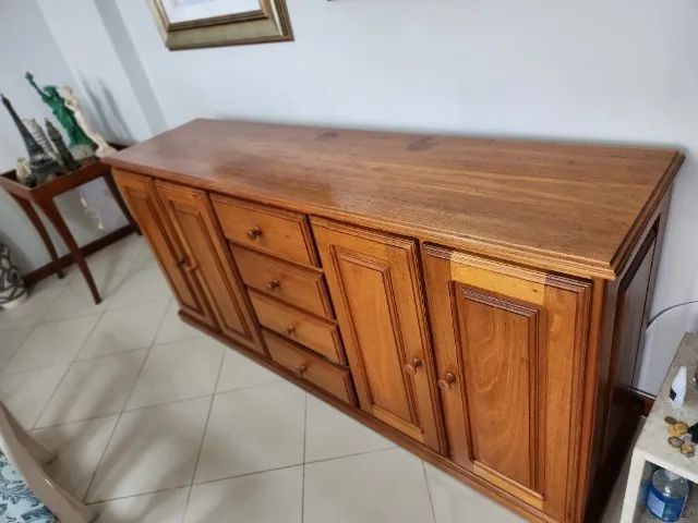 Buffet de Cedro-Rosa - Madeira Maciça - Foto 3