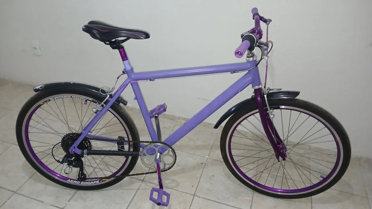 Bicicleta aro 26 ( pouco usada) - Foto 2