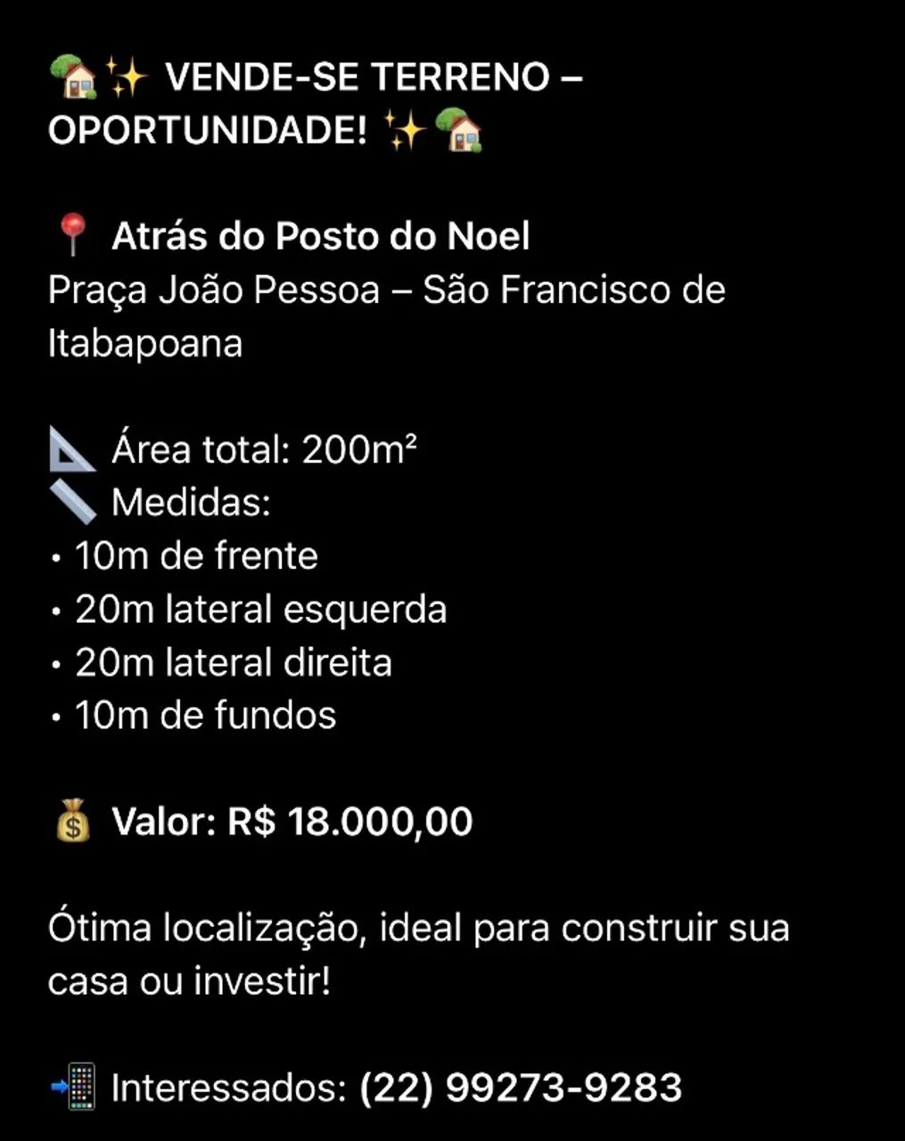 Foto - São Francisco de Itabapoana - 