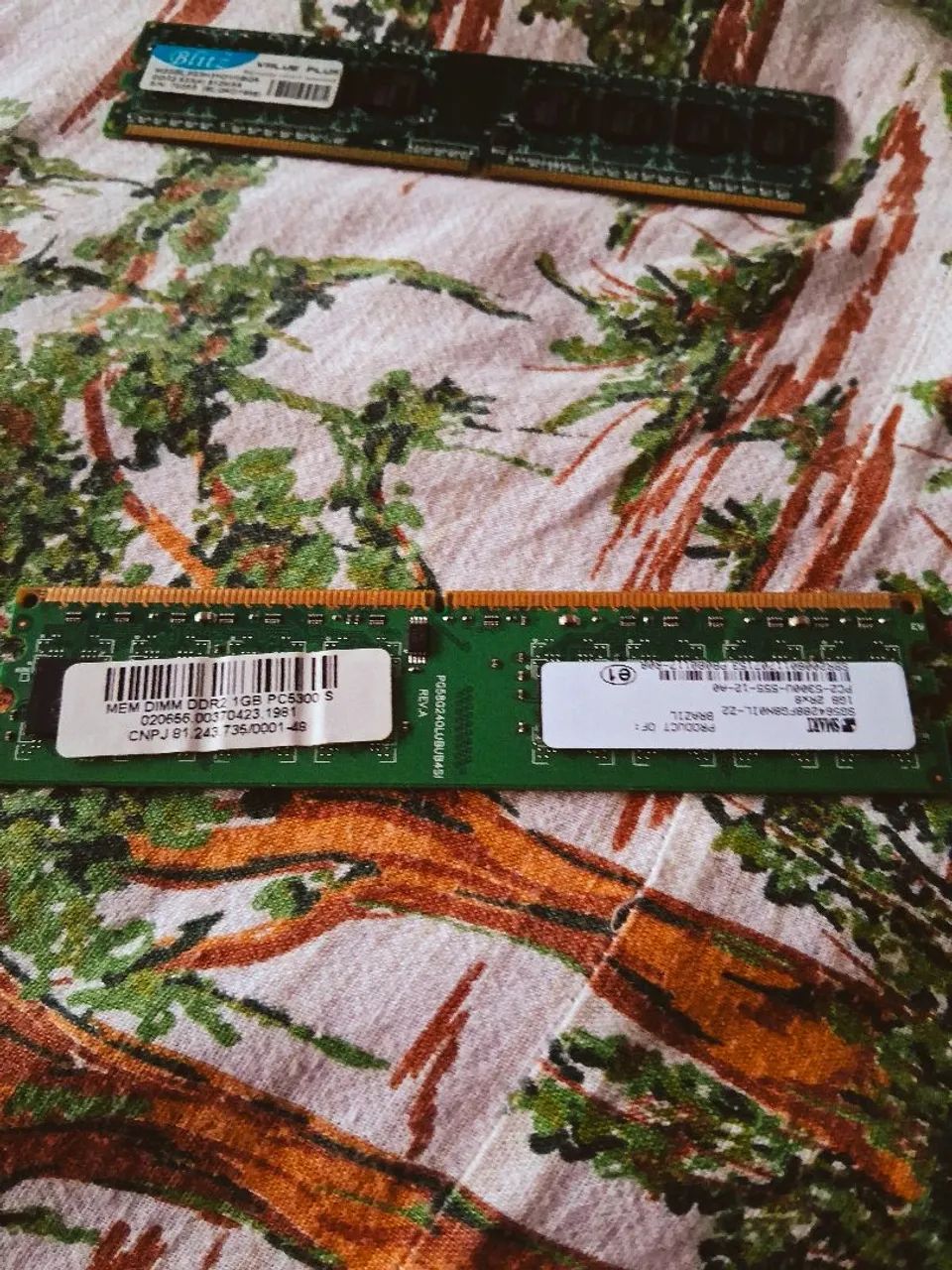 Memórias RAM DDR2 1GB cada - Total 2GB - Foto 2