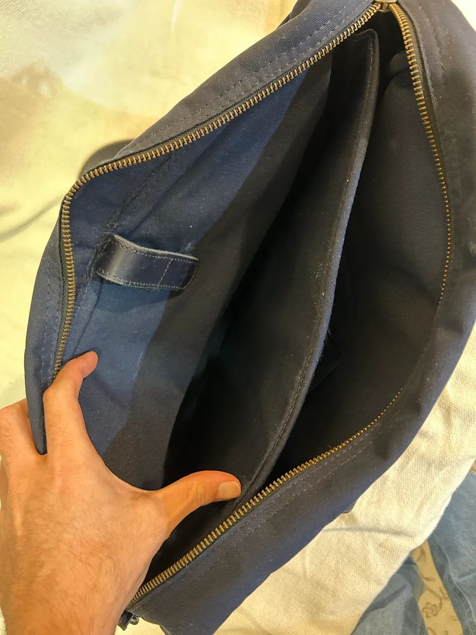 Bolsa Beatnik & Sons azul marinho - Foto 5