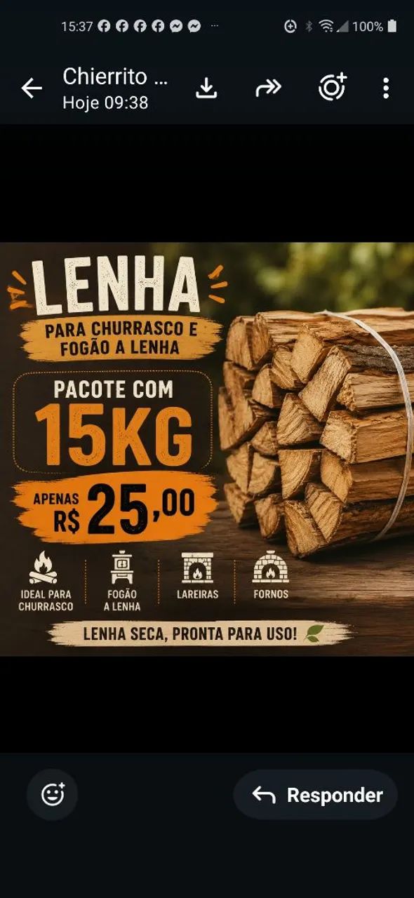 Lenha de eucalipto