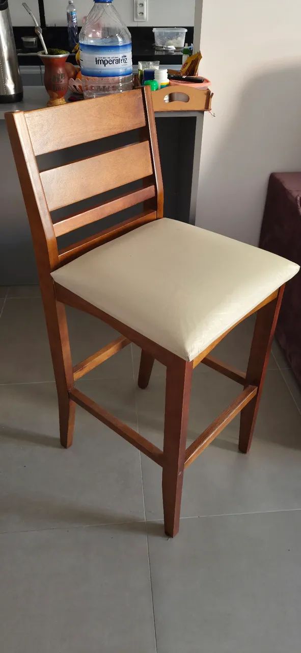 2 Banquetas altas estilo bistrô  - Foto 2