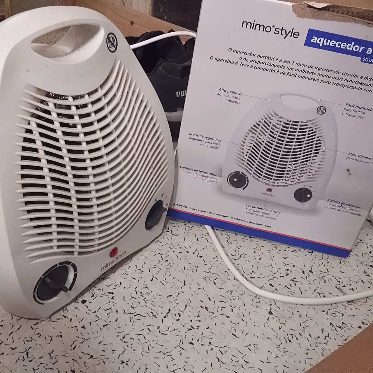 Aquecedor 75 reas