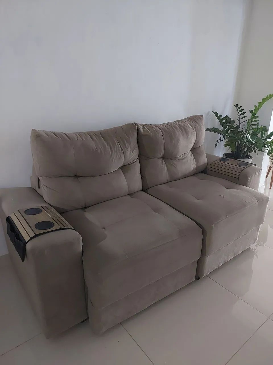 Sofá retrátil 3 lugares - Foto 2