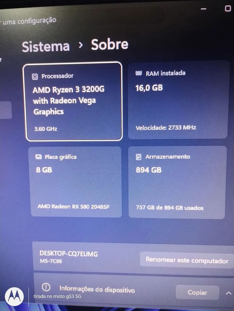 Pc gamer Ryzen ( leia o anúncio ) - Foto 3