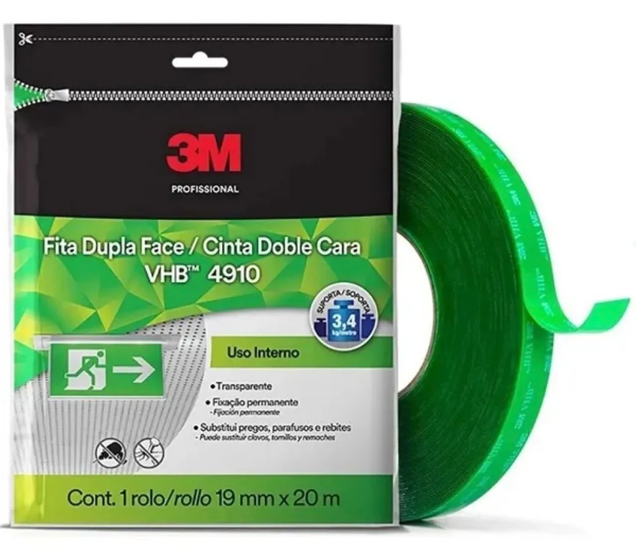 Fita dupla face 3M VHB  - Foto 3