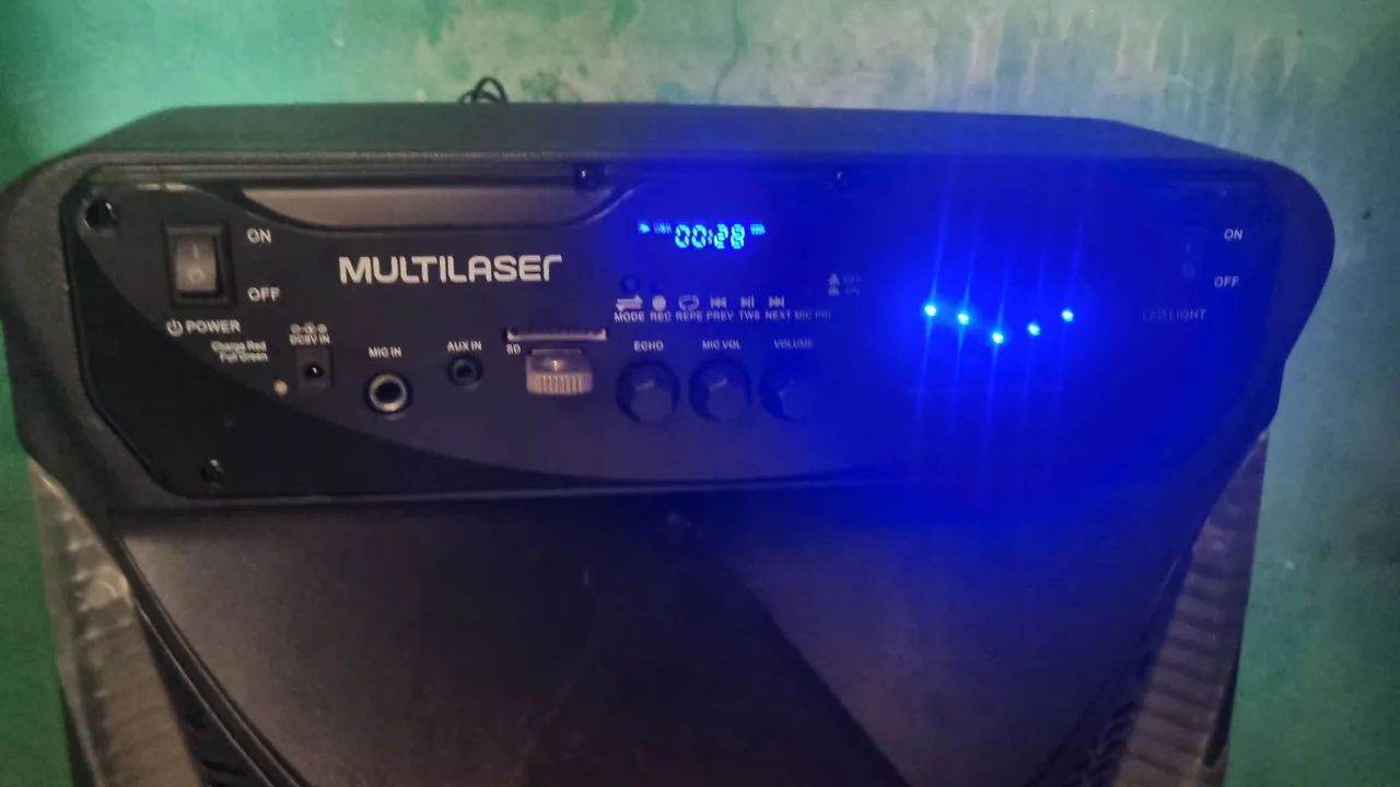 Vendo caixa de som Multilaser  - Foto 2