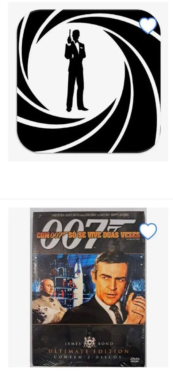 DVD 007 alguns titulos