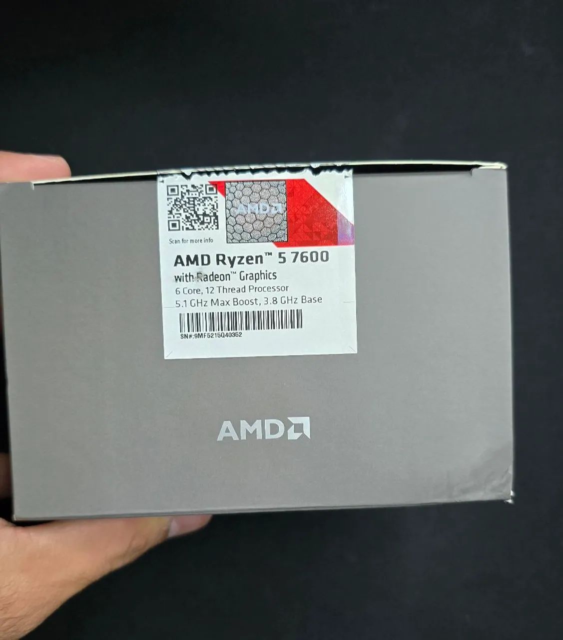 Processador AMD Ryzen 5 7600 - Foto 2