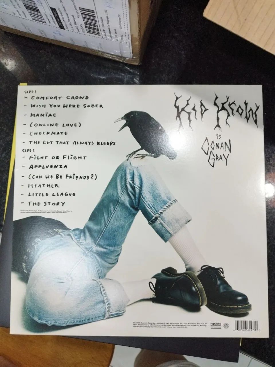 Kid Krow Conan Gray LP Disco de Vinil Clear edition - Instrumentos