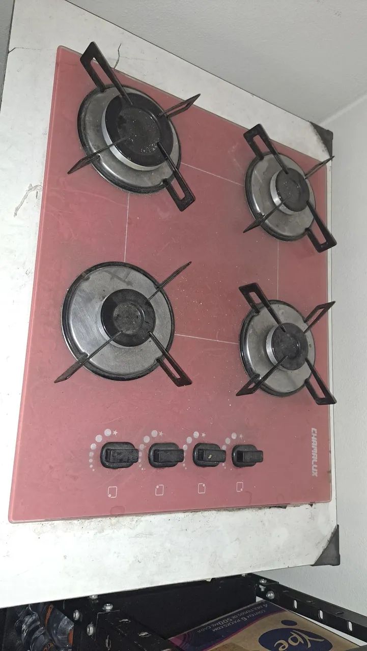 Cooktop rosa 