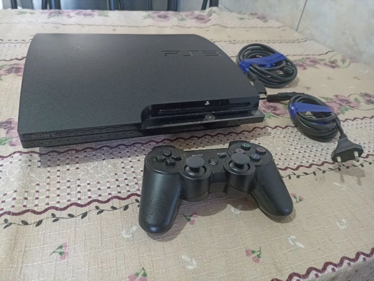 Playstation 3, funcionando perfeitamente, liberado, com jogos. Parcelo - Foto 3