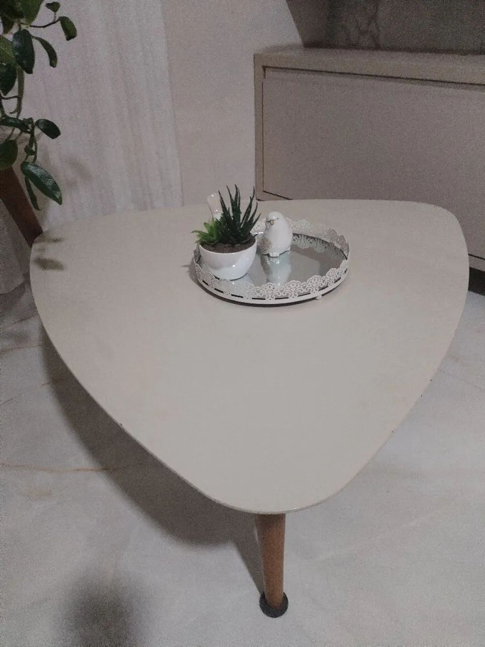 conjunto de mesa de apoio e centro - Foto 3