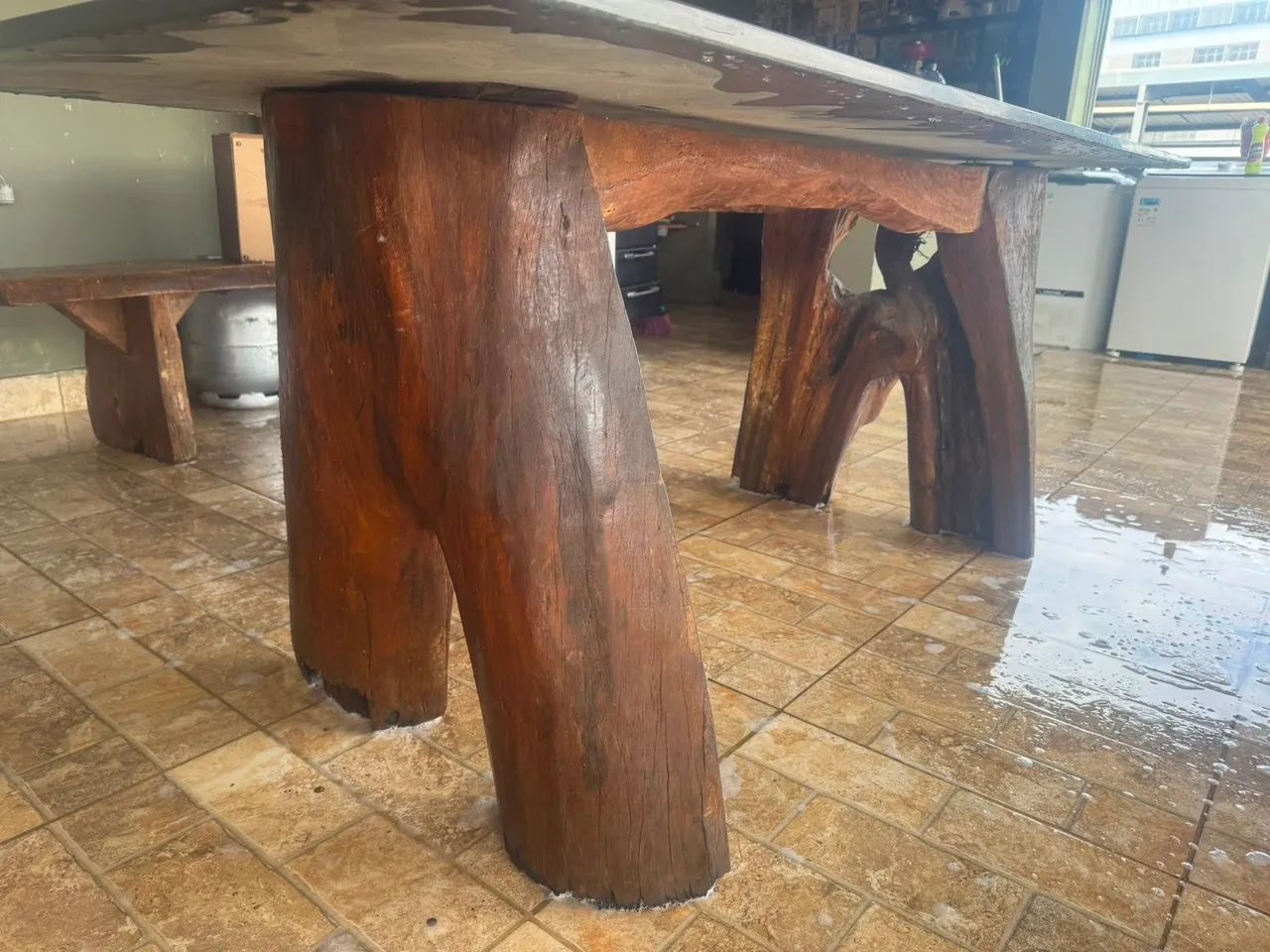 Vendo tampo de ardosia 2mtx1mt - Foto 2