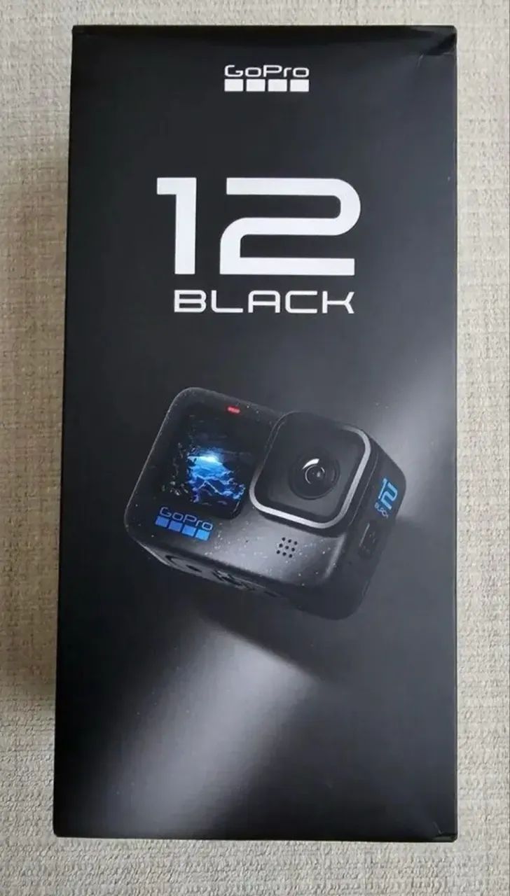 GoPro 12 Hero Black + 54 Acessórios