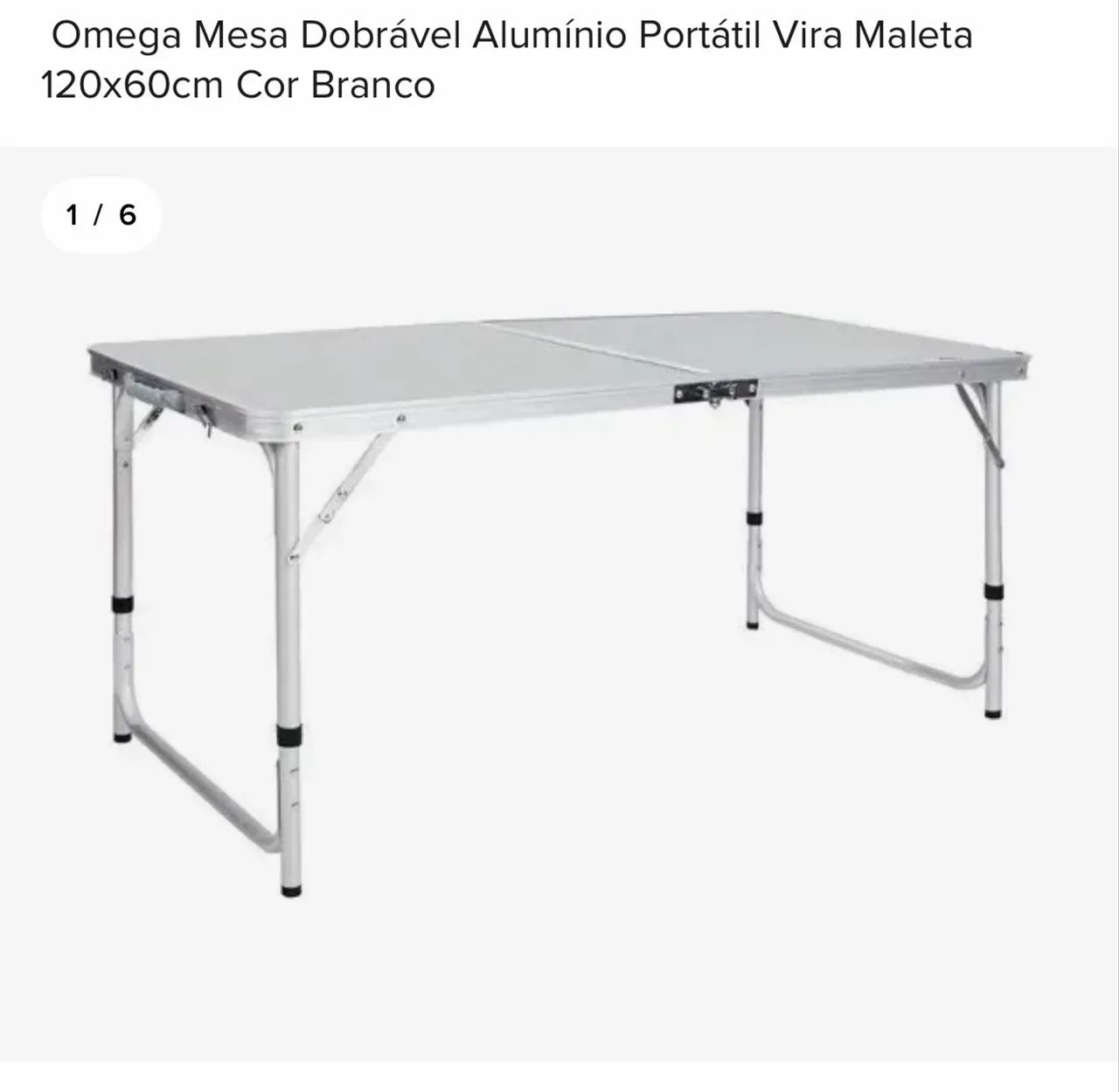 Kit cadeira e mesa Camping - Foto 3