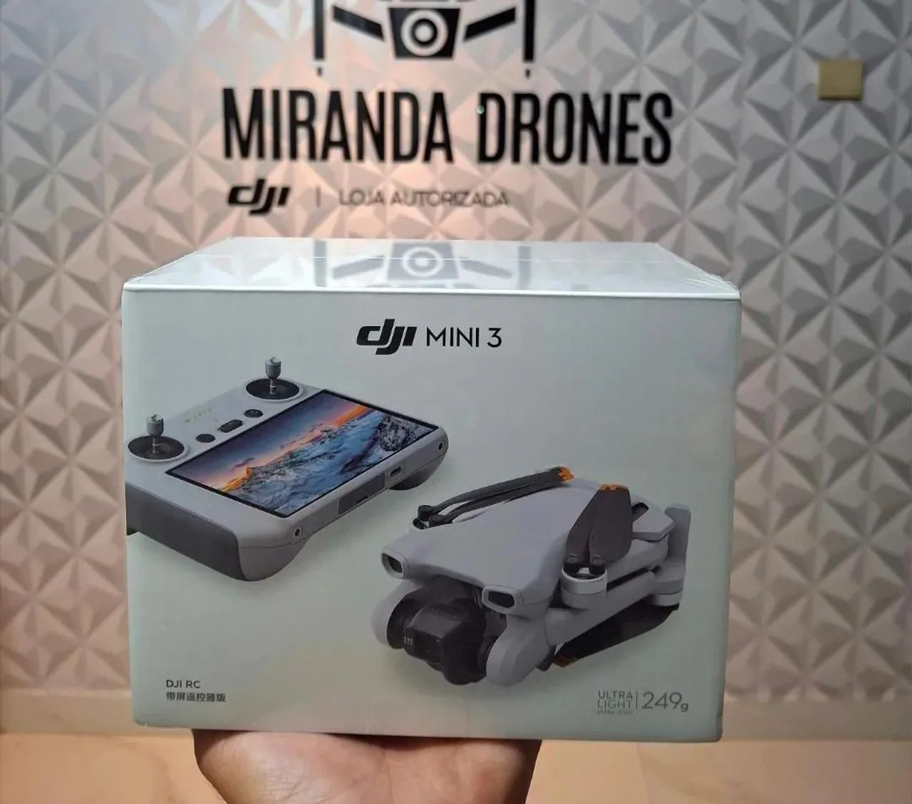 DRONE DJI MINI 3 STANDARD (COM TELA) LACRADO PRONTA ENTREGA. 