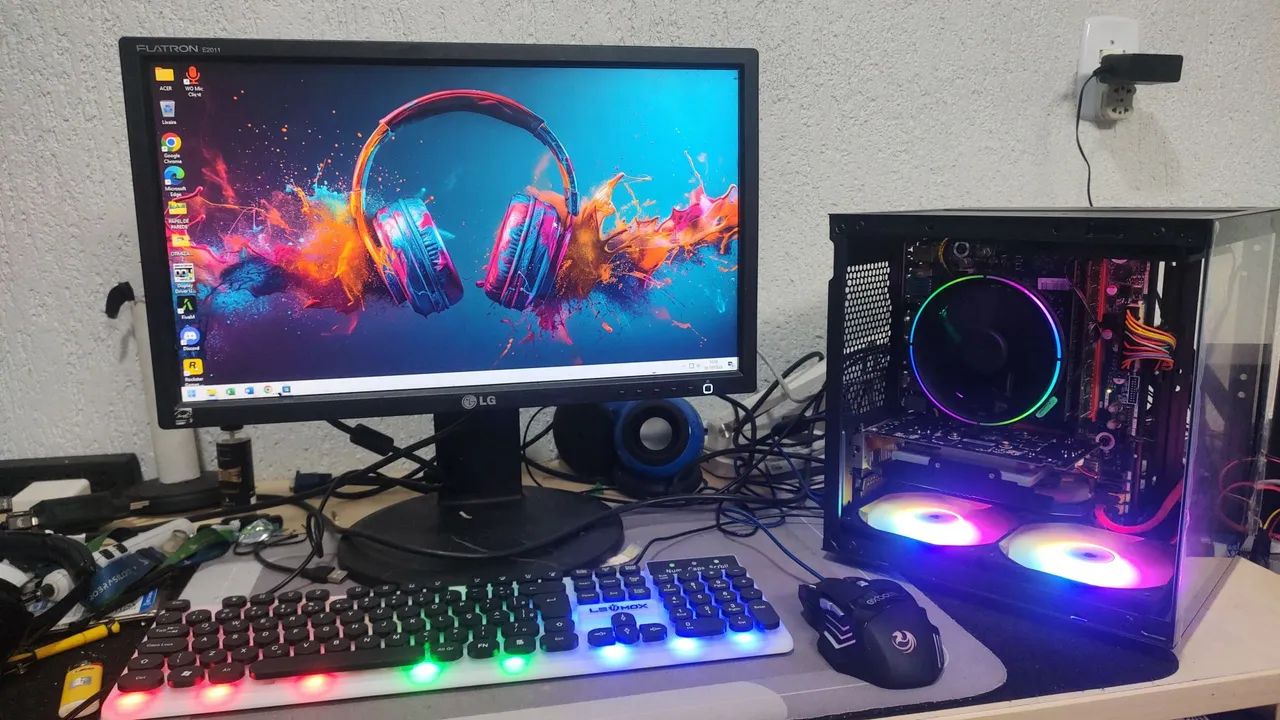 PC COMPLETO GAMER AQUARIO PRO !!!! - Foto 3