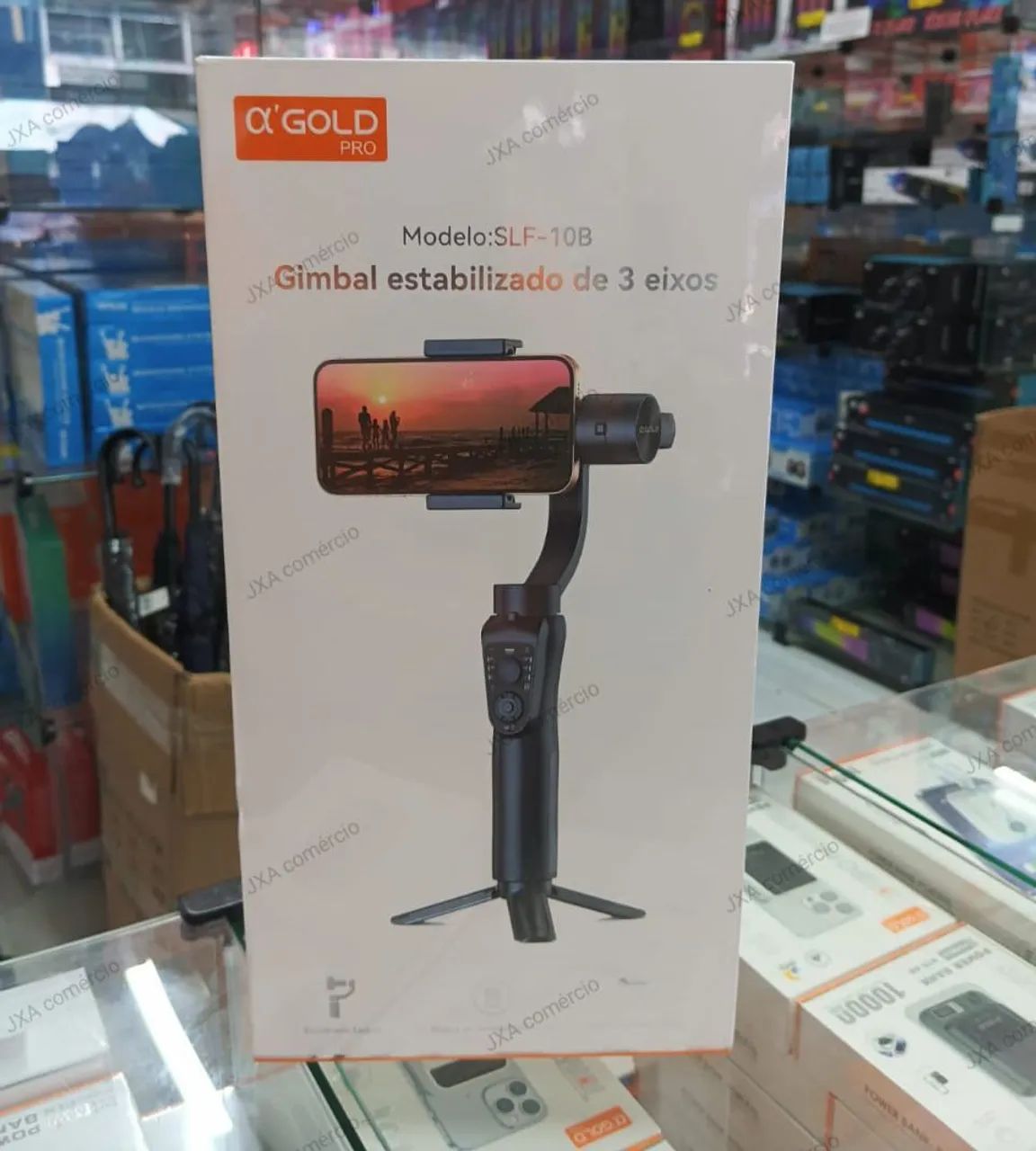 Gimbal estabilizado de 3 eixos 