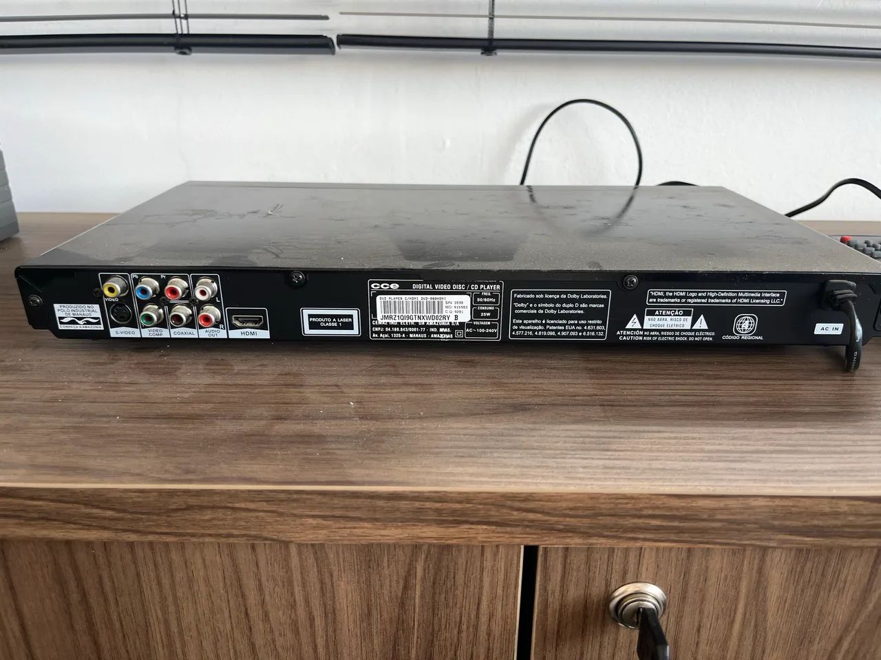 Aparelho dvd player cce bivolt - Foto 2