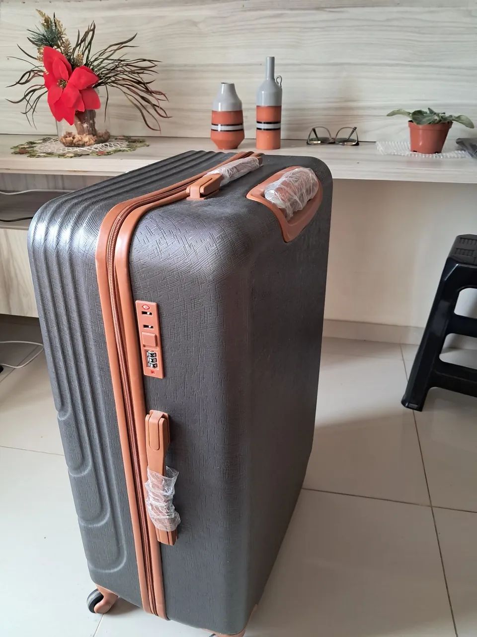 Mala de viagem tamanho grande (nova) - Foto 2