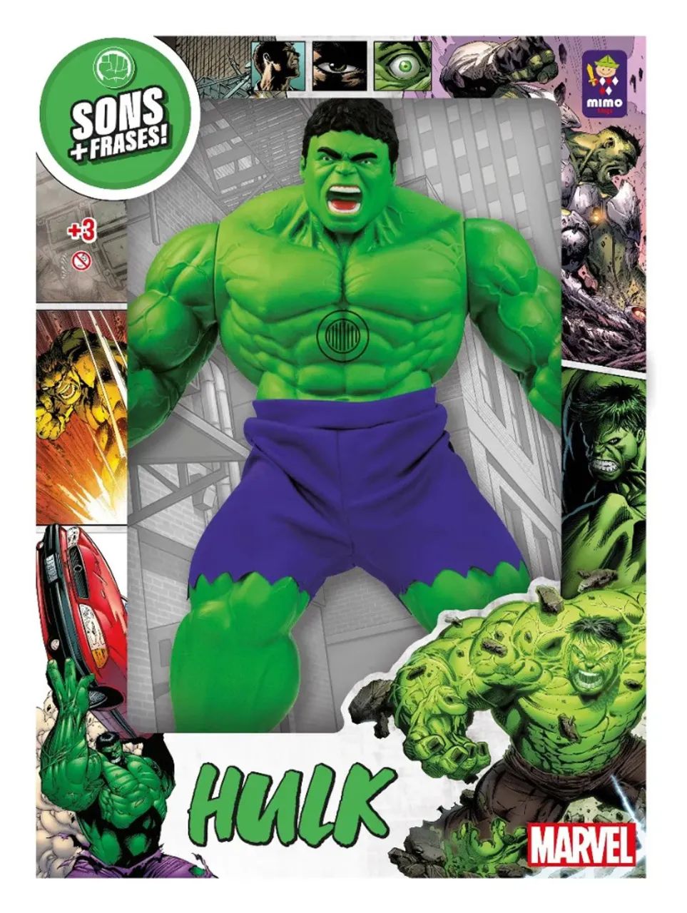 Boneco Hulk Com Som - Foto 2