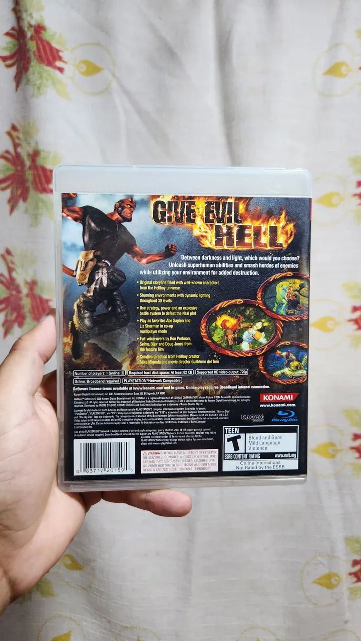 Hellboy the science Of Evil Ps3 - Foto 2