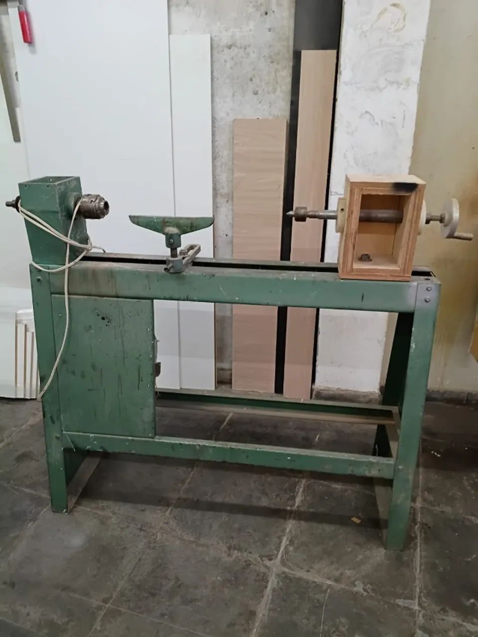 torno de madeira