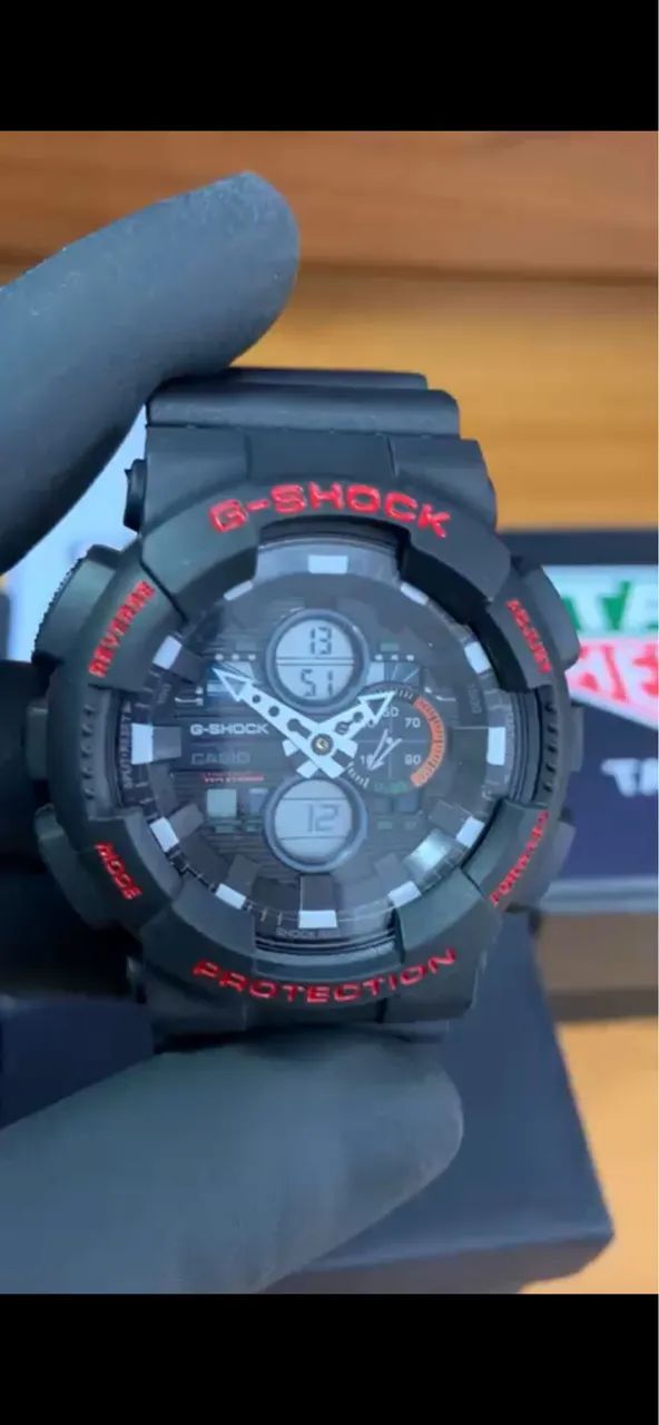 GSHOCK PRETO 