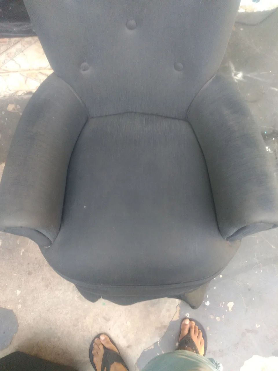 Vendo Poltrona Balanço, mais apoio de pé  - Foto 4
