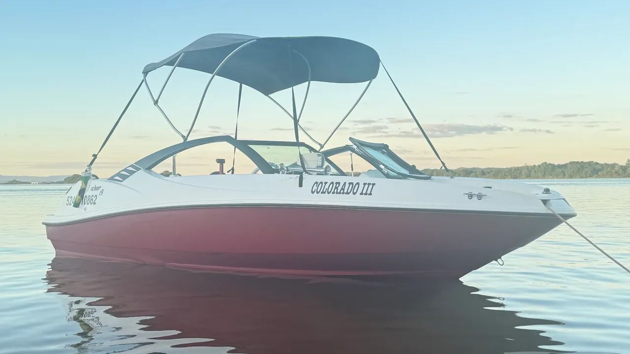 Lancha focker i9 190 2014 motor 115hp - Foto 8