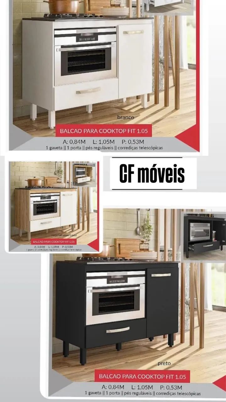 Balcão P/ Cooktop 
