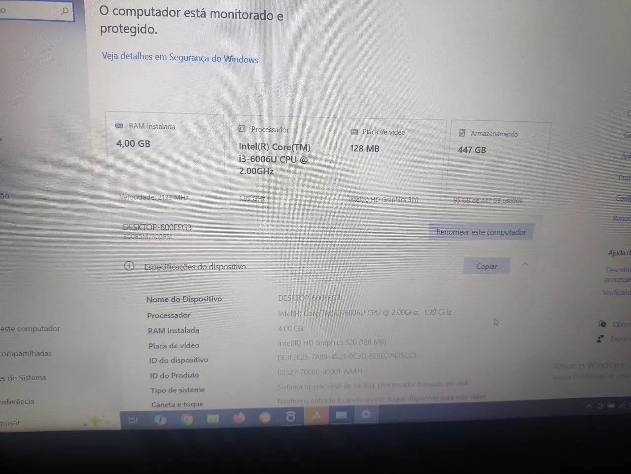 Notebook Samsung Np300e5l I3 6a 4gb 512 SSD - Foto 3