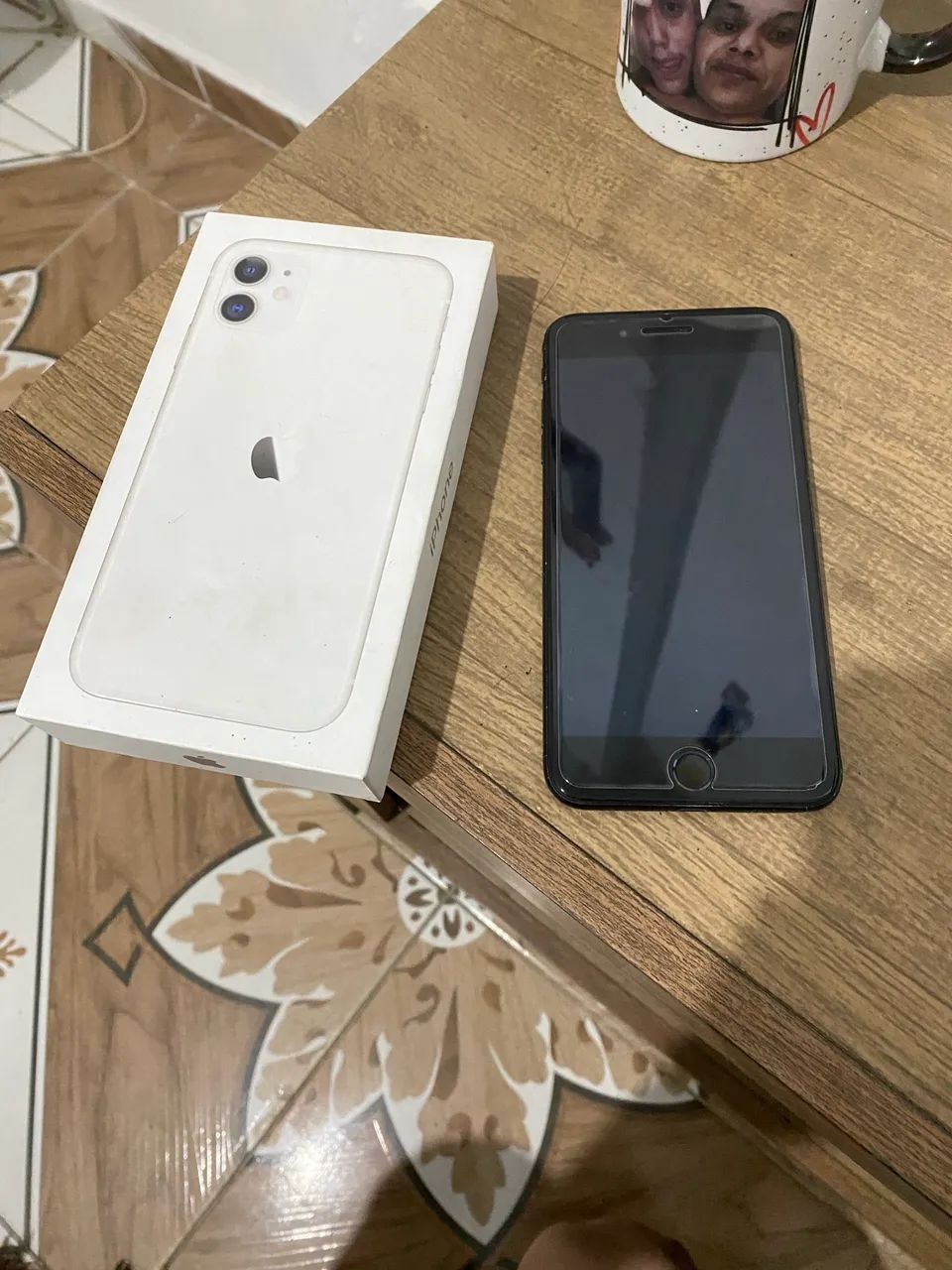 iPhone 7 Plus 256GB - Preto + Caixa Original - Celulares e