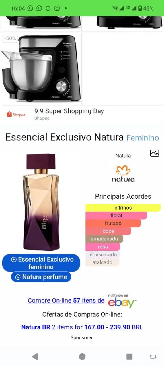 Essêncial Exclusivo Feminino 