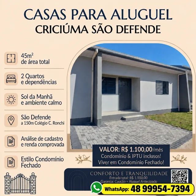 Aluguel de casa ( Contato 48- * )