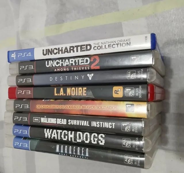 Jogos PS3 e PS4