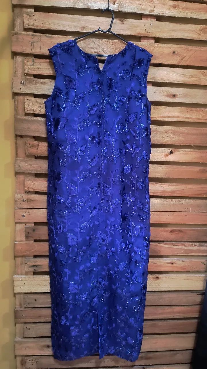 Vestido Festa Longo  Roxo - Foto 4