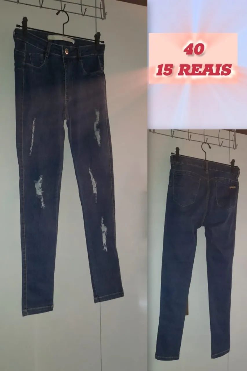 Calça jeans feminina - Foto 4