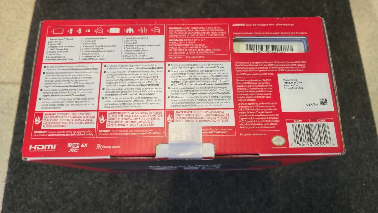 Nintendo Switch 2 lacrado - Foto 3
